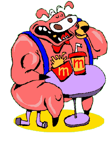 A Big mac was never meant to be eaten in ONE BITE!