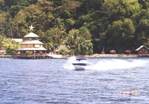 Who's on that boat?