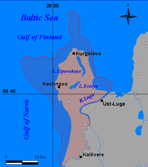 Southern coast of the Gulf of Finland, Baltic Sea