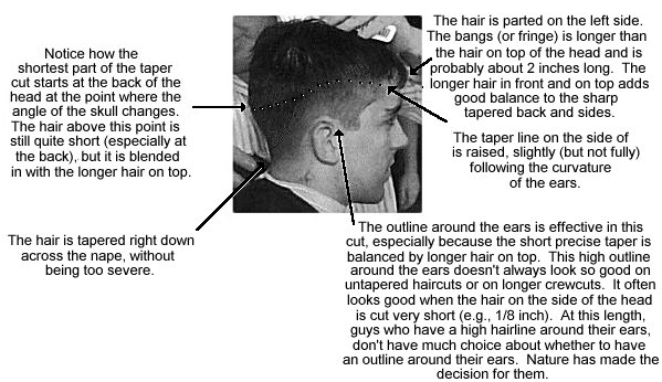 Anatomy of a great taper cut