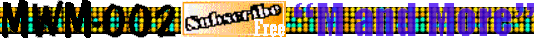M Web Magazine Issue 002 (March 5, 1997 to June 4, 1997)