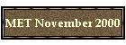MET November 2000
