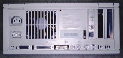 Rear view of remodeled IICi
