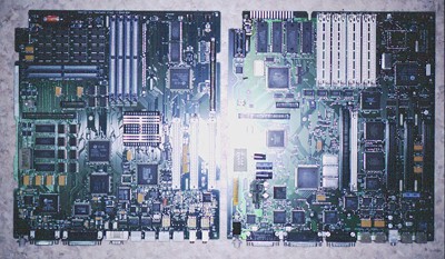 Logic board of Quadra 800 and IICi