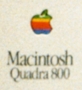 Logo of Macintosh Quadra 800