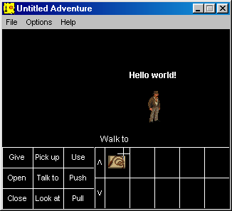 Hello World screenshot