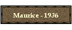 Maurice - 1936