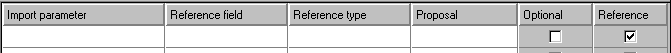Import interface