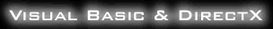 Visual Basic & DirectX