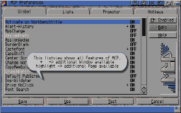 Figure 2: MCP Prefs
