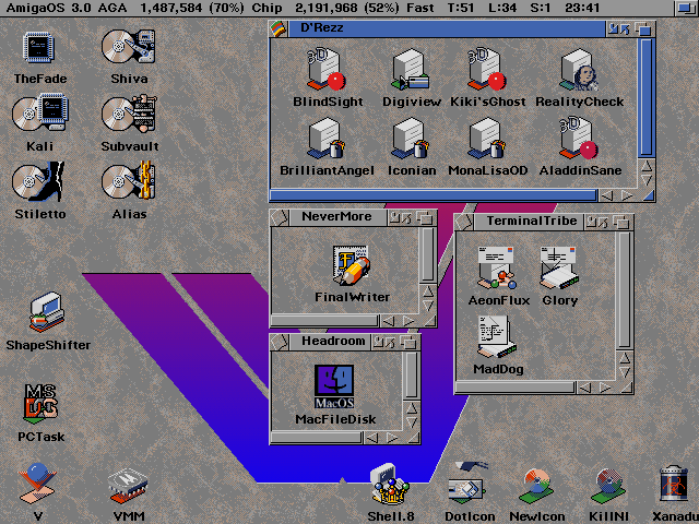Figure 4: Free at last: Borderless Icons