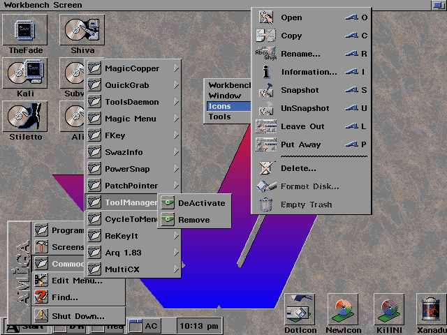 Figure 5: Picture Menu at Upper Right