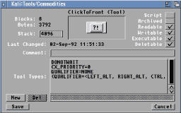 Figure 1:Clicktofront Tooltypes