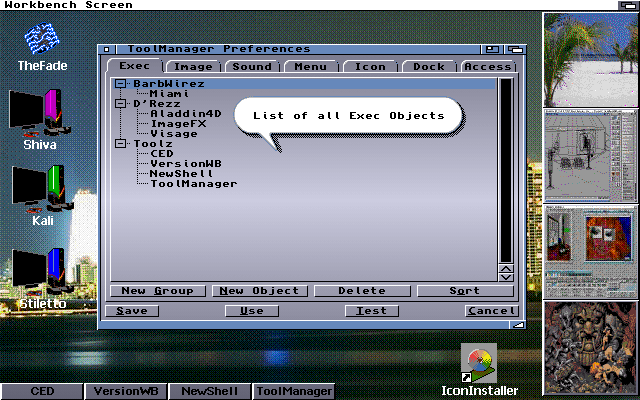 Figure 1: ToolManager in Action