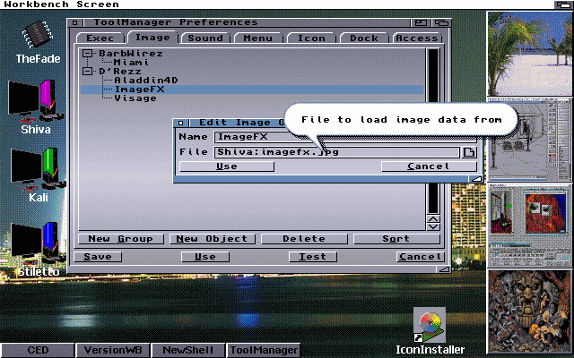Figure 3: Edit Image Objects