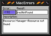 Figure 1: Cryptic Error Messages