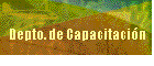 Depto. de Capacitacin