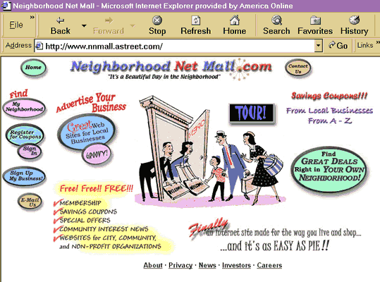 Home Page of Neighborhood Net Mall