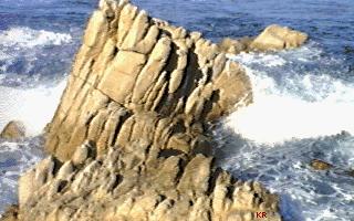Photo of some rocks along the coast
