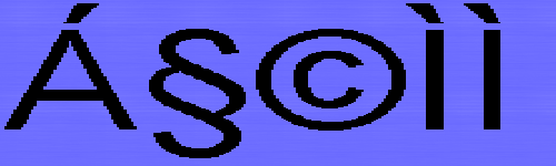 ASCII banner