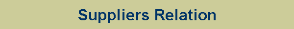 Suppliers Relation