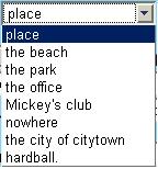 Open Dropdown Box
