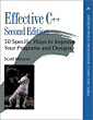 Scott Meyers, Effective C++: 50 Specific Ways to Improve Your Programs and Design.
