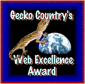 [Gecko Country's Web Excellence Award]