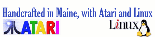 Handcrafted in Maine, with Atari and Linux