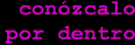 conozcalo por dentro