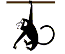 Swinging Monkey (size=4 KB)