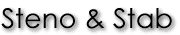 Steno and stab