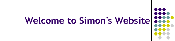 Welcome to Simon's Website