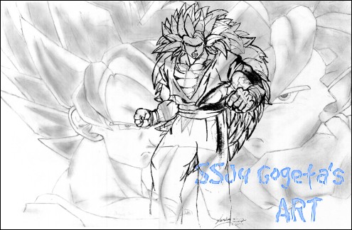 SSJ4 Gogeta's Art