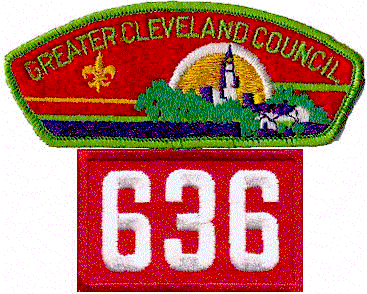 Council Patch leads to Council Page, Unit Patch leads to unit calendar