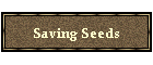 Saving Seeds