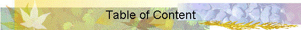 Table of Content
