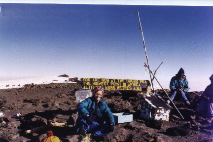 summit of Kilimanjaro