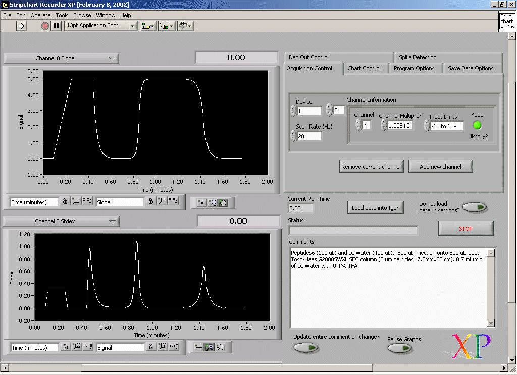 Stripchart Recorder XP
