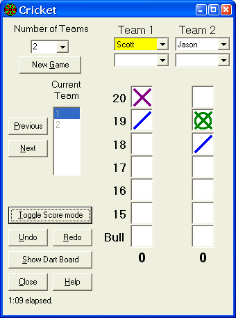 Cricket Screen