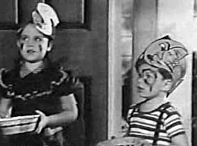 Jerry Mathers on 

Ozzie and Harriet