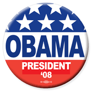 Barack Obama 2008 Campaign Button