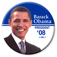 Barack Obama 2008 Campaign Button