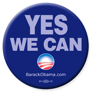 Barack Obama 2008 Campaign Button