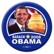 Barack Obama 2008 Campaign Button