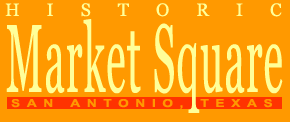 The logo of El Mercado, San Antonio