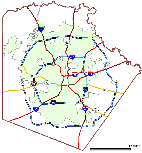 San Antonio Highway System
