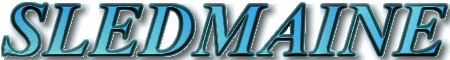 SLEDMAINE SNOWMOBILE LOGO