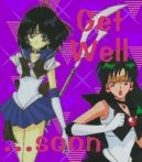 Saturn & Moon! = Get well soon!