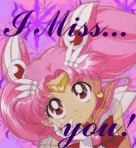 Chibi-Moon/Chibi-Usa = I Miss you!